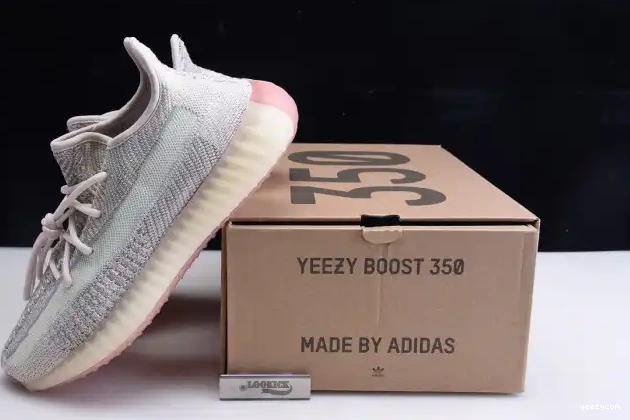 'Citrin Adidas Boost FW5318 V2 350 Reflective' Yeezy 0528